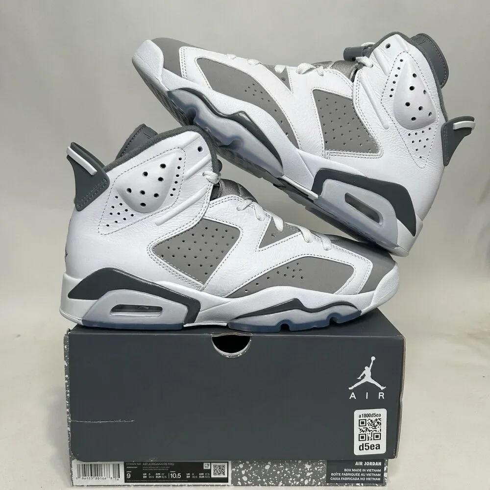 Nike Shoes Air Jordan 6 Retro “Cool Grey/Medium Grey” 2024